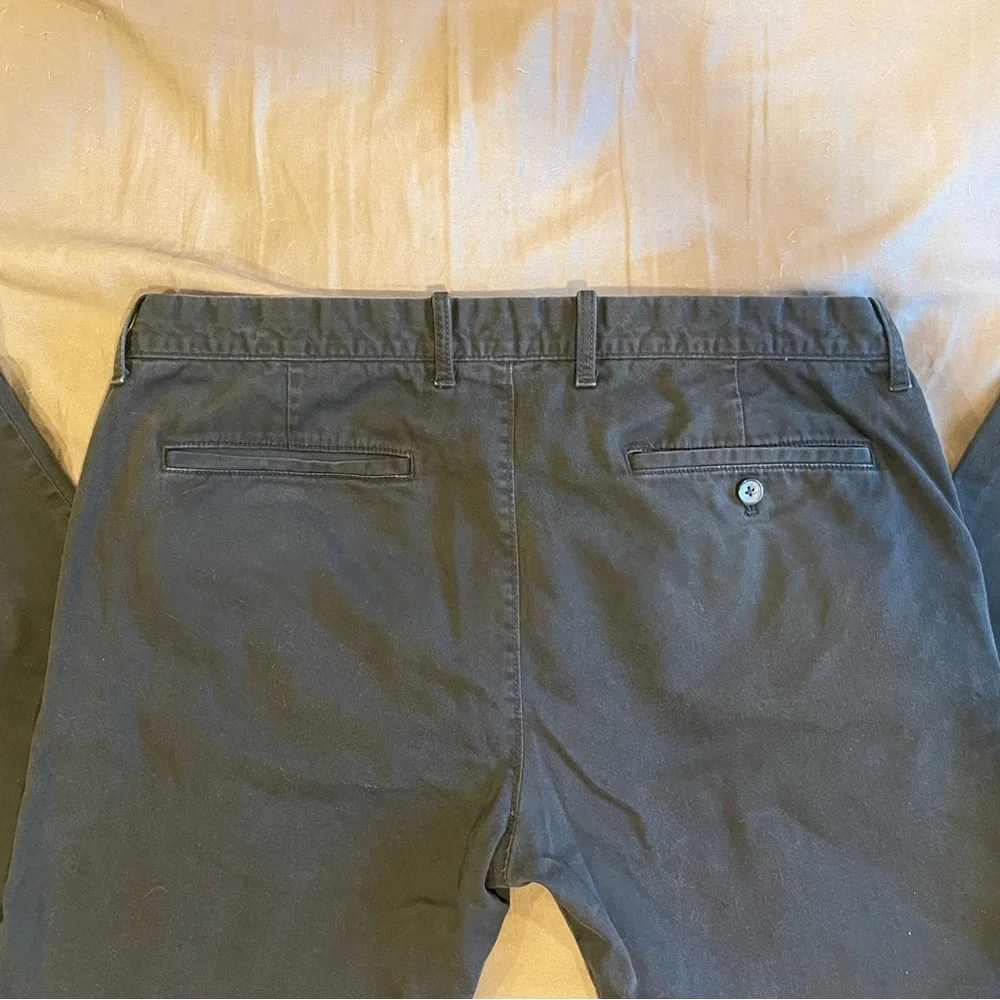 J. Crew Men's Dark Gray Flex Chino Pants